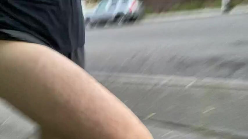man on a run