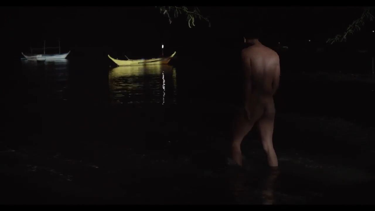 Naked bath in Lake 1