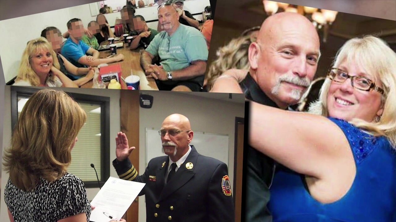 Married police double life