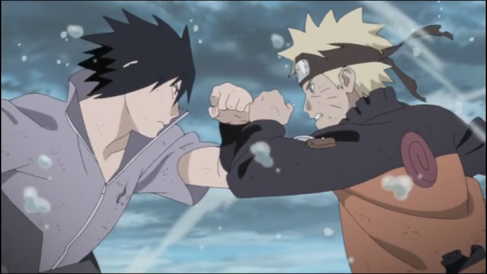 Naruto and Sasuke's Last Fist Fight!