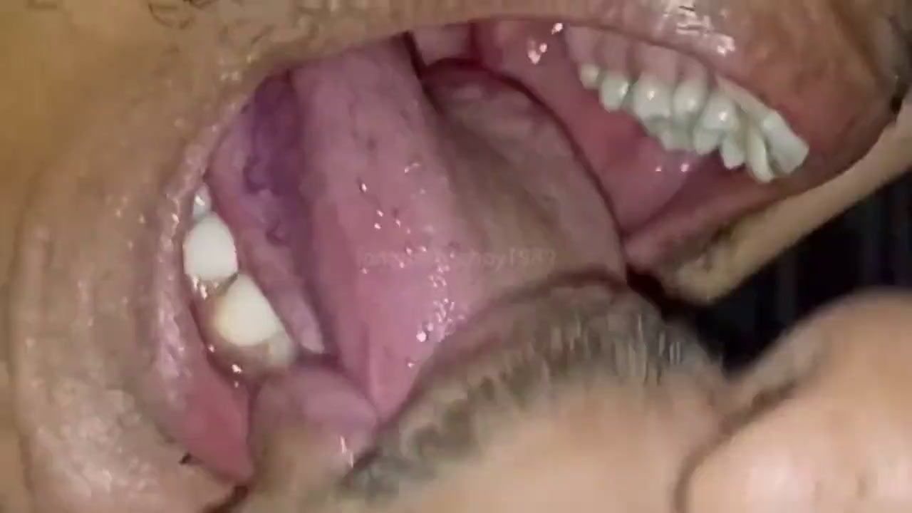 long tongue play and sucking part 2