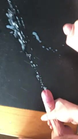 Two cocks shoot massive load