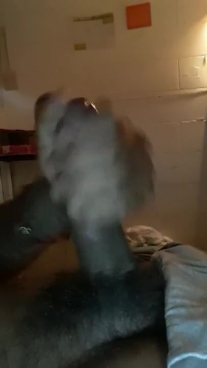 Fit latino thug wanks in prison cell - real 3