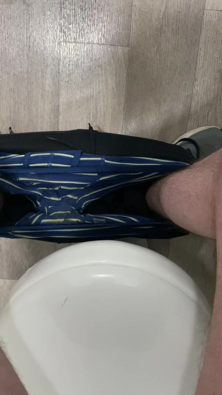 Poop on toilet seat