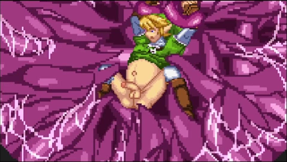 Link laying eggs