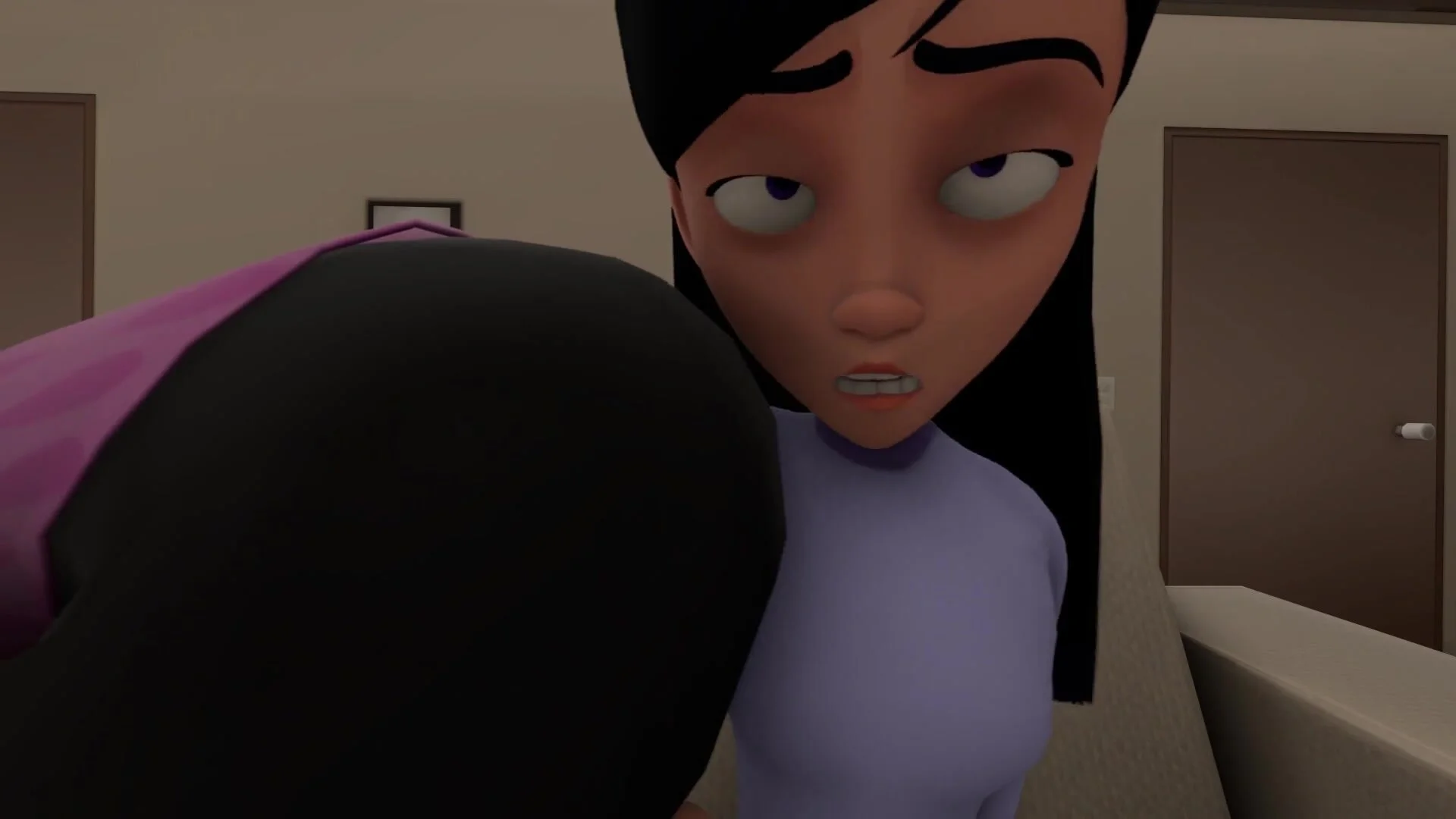 Scat and farts: helen parr farting on violets… ThisVid.com