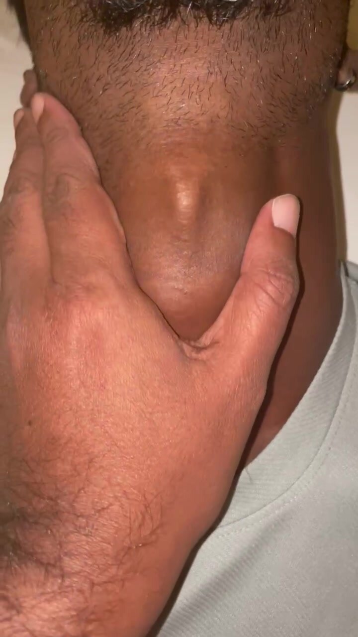 Sexy Adam’s apple massage - video 7