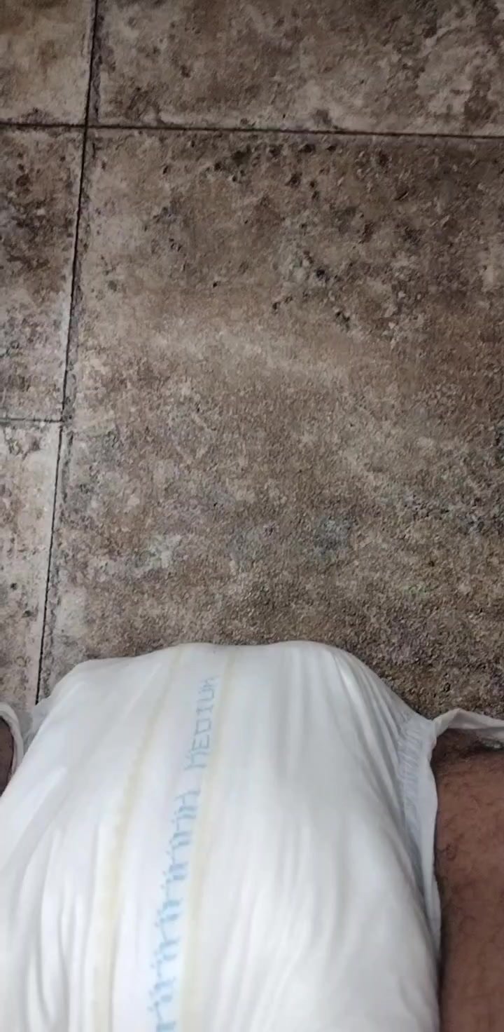 Messing my already messy diaper - video 2