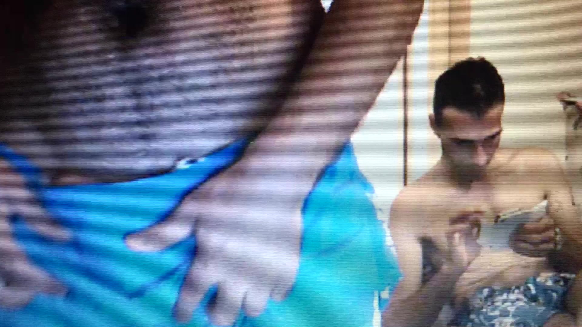 Two Turkish man doing cam show