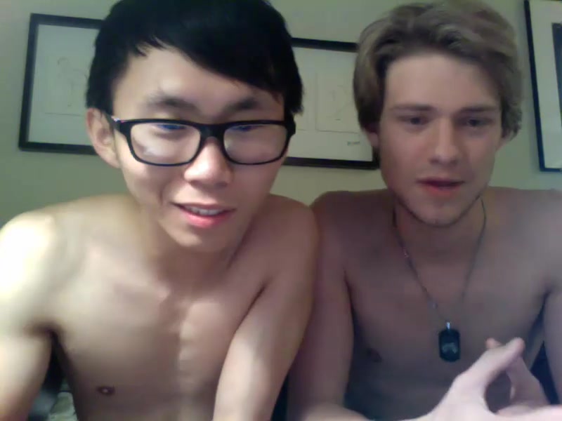 GAY ASIAN PLAYS WITH STRAIGHT WHITE FRIEND