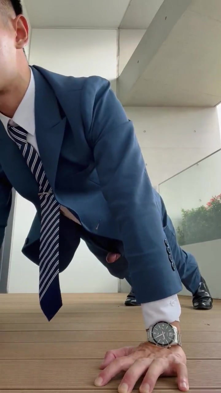 suit guy workout