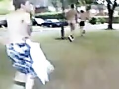Naked run - video 12