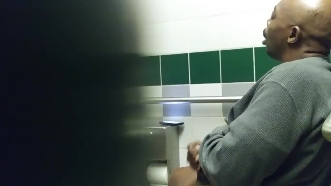 Caught A Dad Jacking Off In The Restroom Stall
