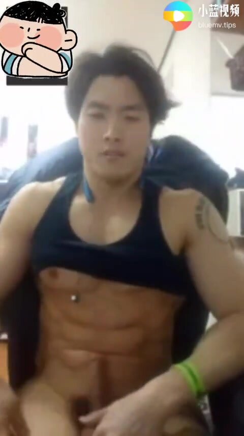 Chinese slut seduces muscular straight guy on cam 01