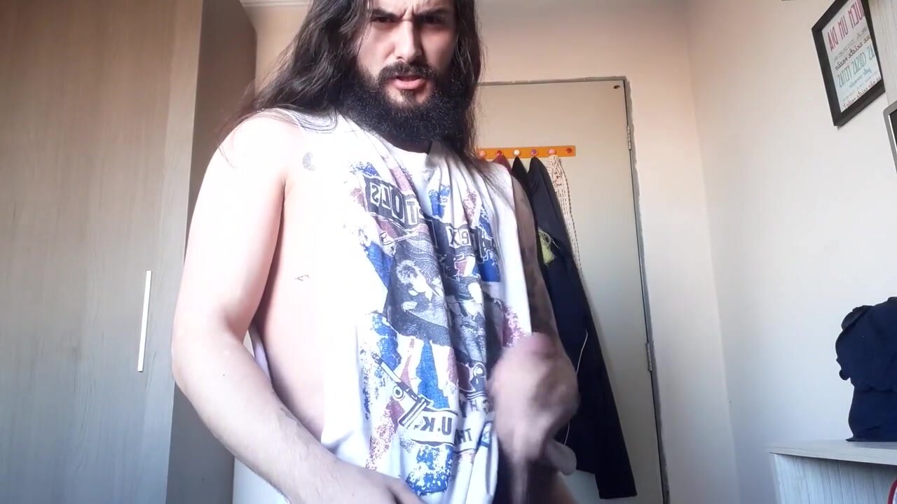 long haired hunk - video 2