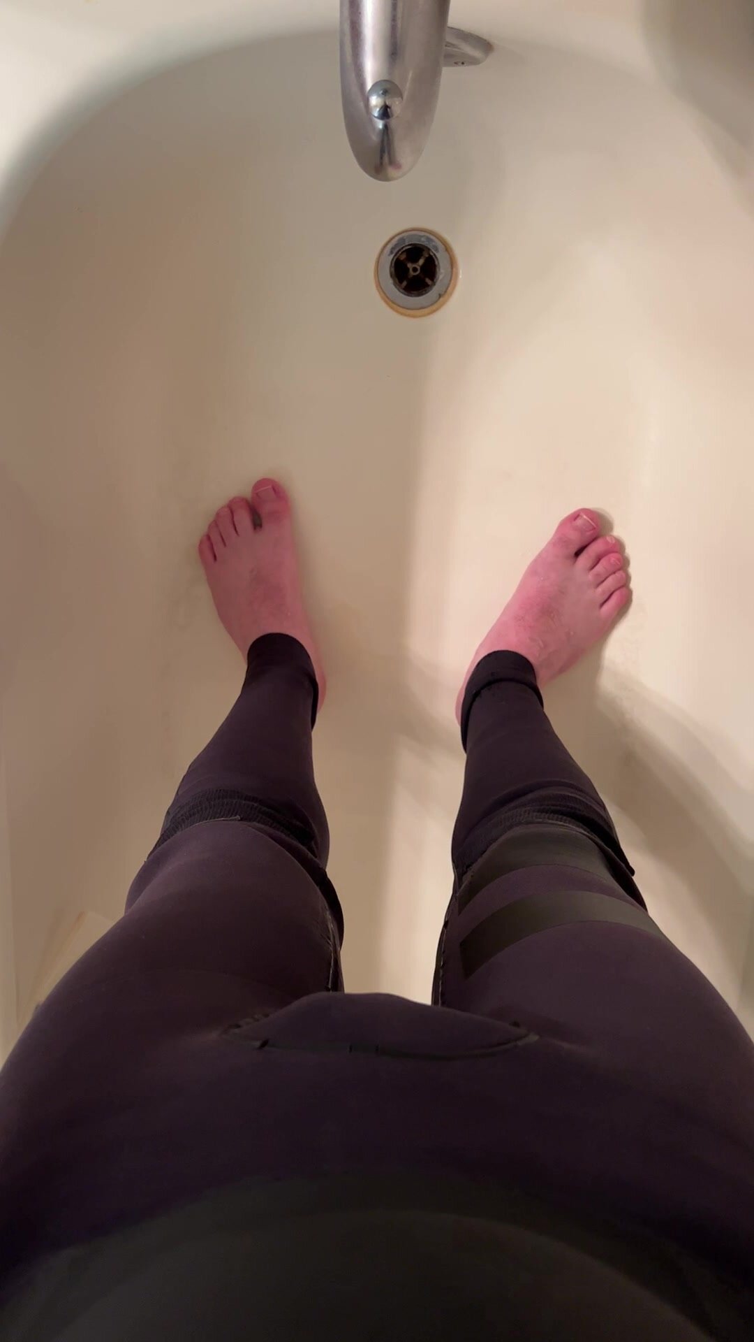 pissing in my wetsuit after holding for along time