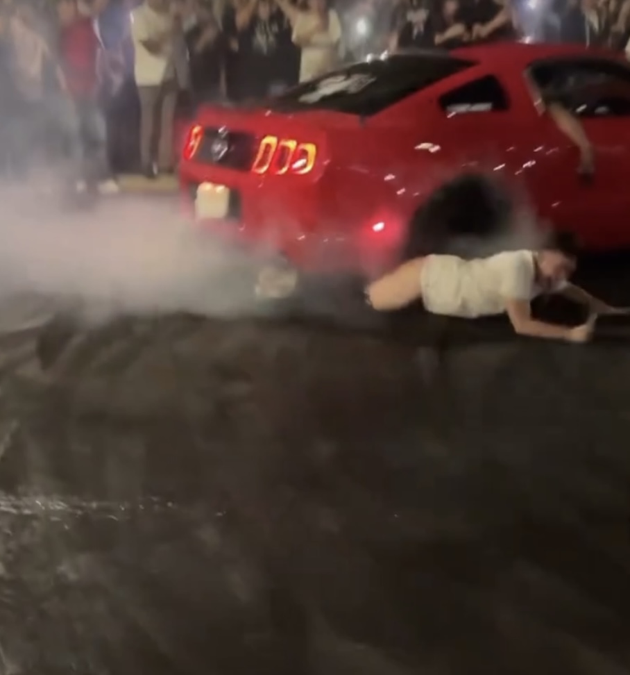 ALL MEN 024: Pantsed naked at Car Meet - ThisVid.com