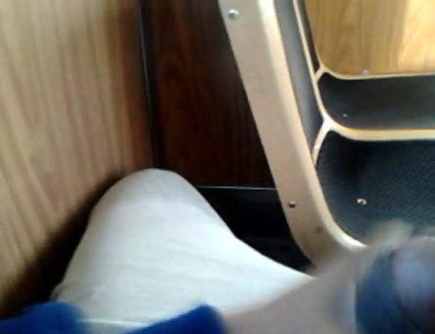 Big cumshot on the bus