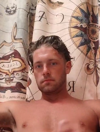 hot blond guy cums