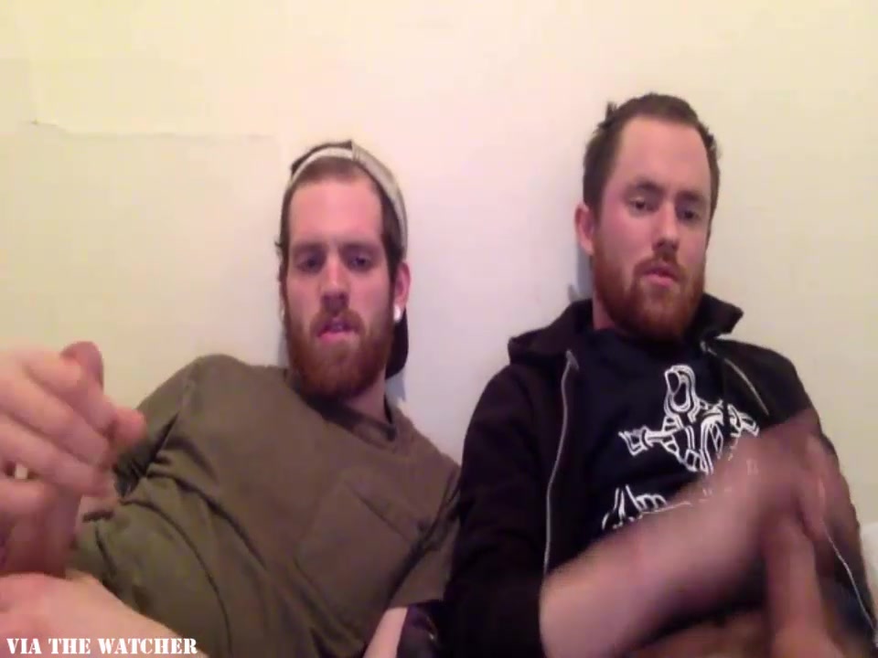 Guy force his own brother  to suck him on cam
