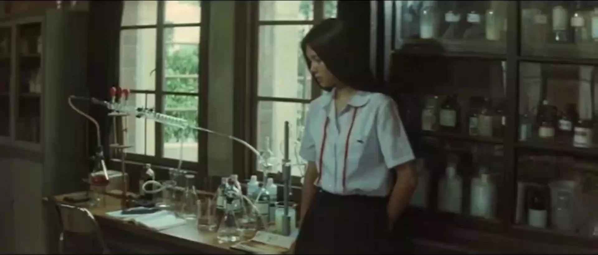 School Boy and Girl Peeing in Lab Movie Scene - ThisVid.com