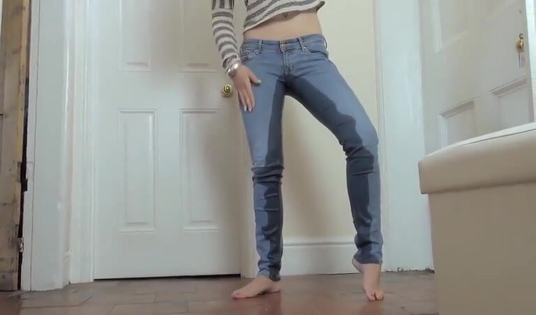 wets her jeans for you
