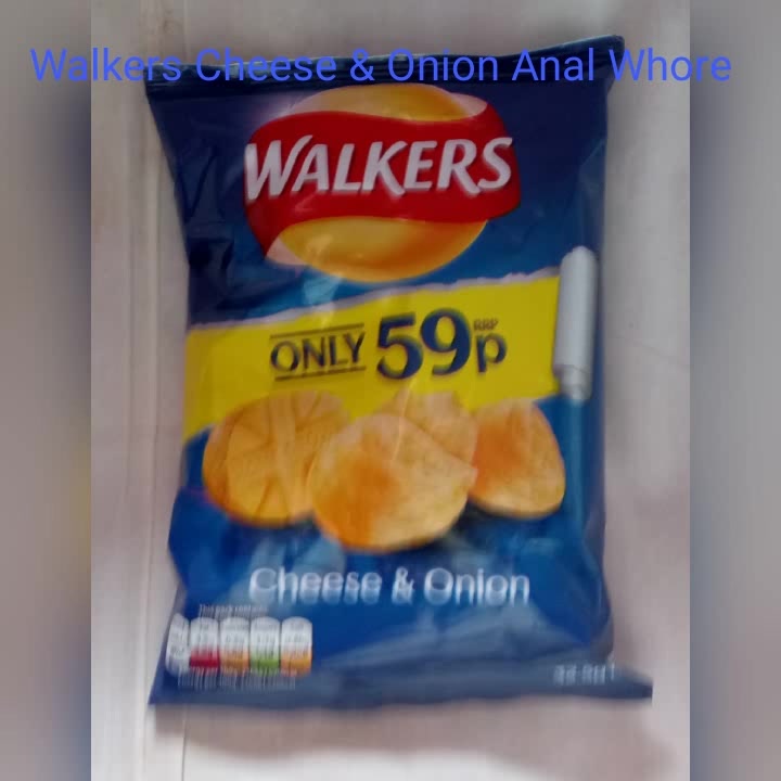 Walkers Cheese & Onion Anal Crisps Whore