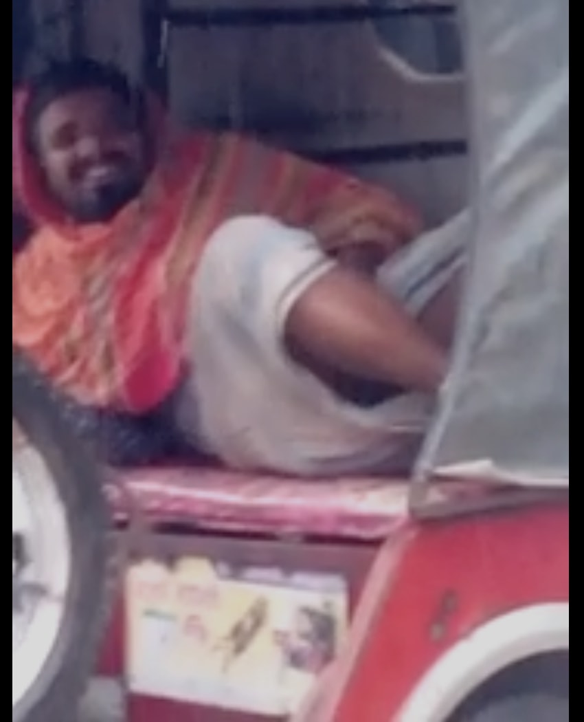 Indian Man Flashing His Dick
