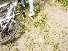 Desperate while bike riding