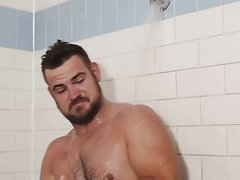 Two men in the shower - video 2