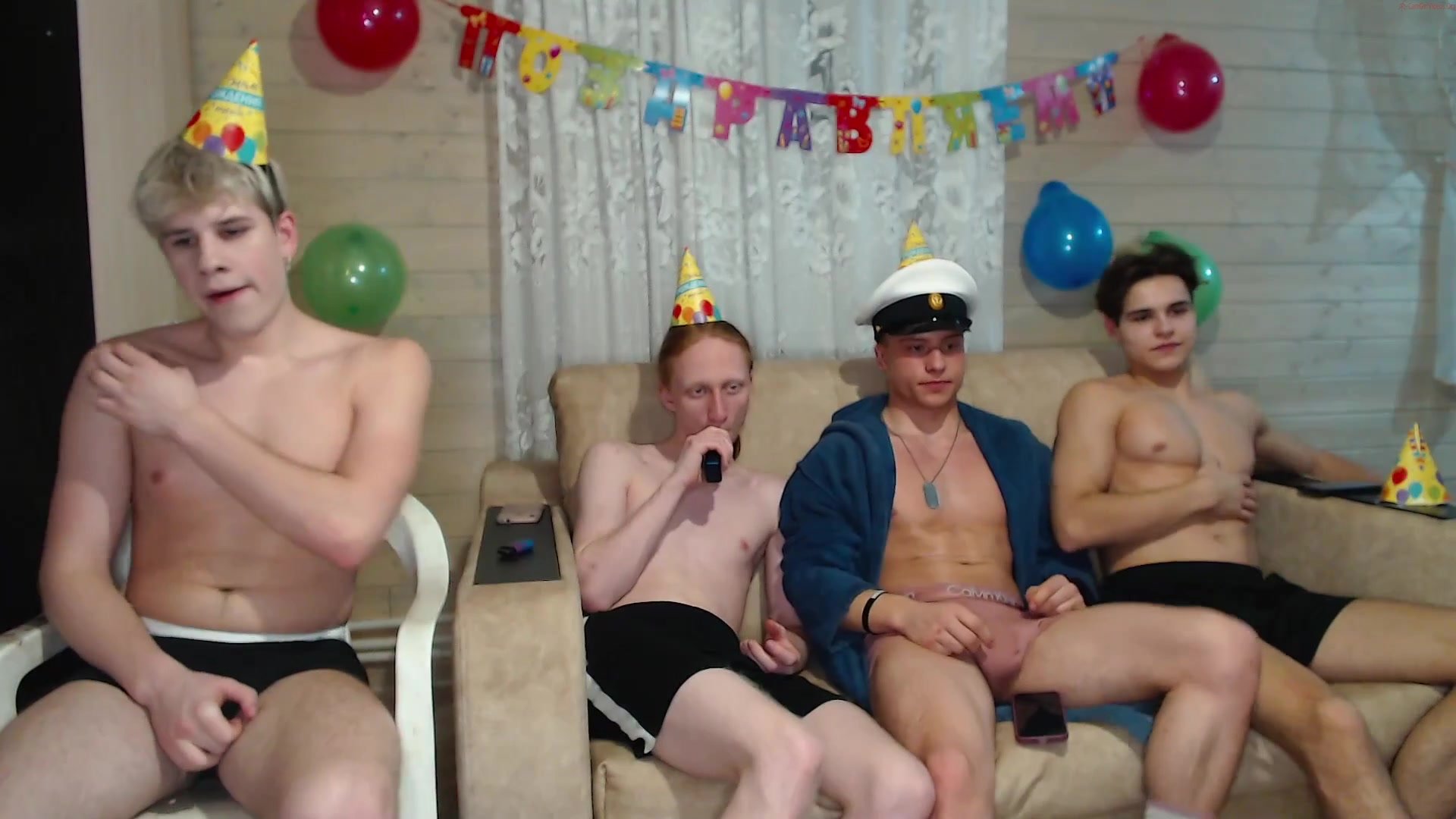 four sexy straight russian friend 13