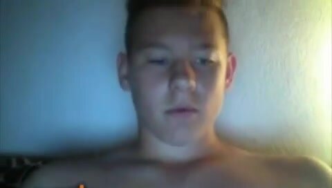 chubby twink jerking off