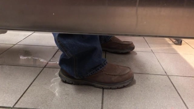 Trucker using the restroom. (Youtube)