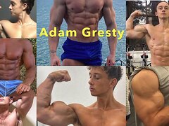 Bodybuilder Cum Tribute - Adam Gresty