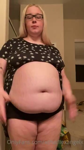 blonde with your fat belly 4
