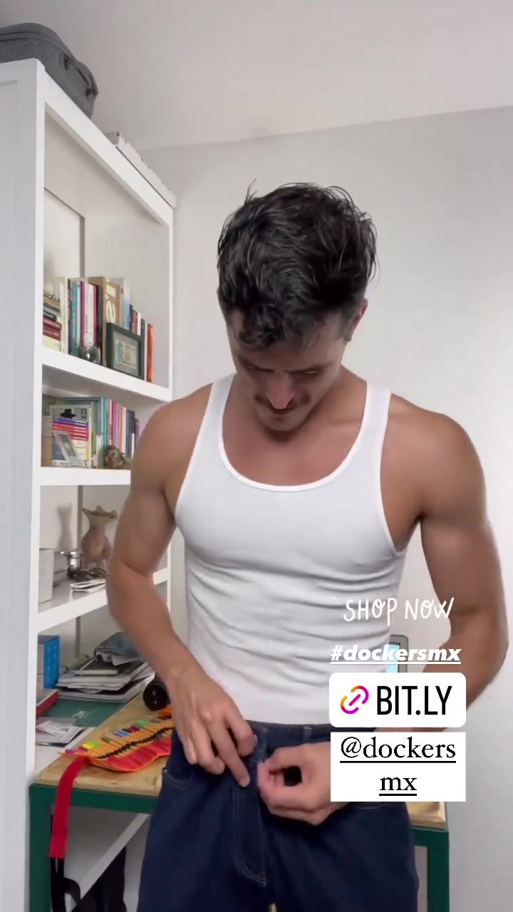 Men shirtless