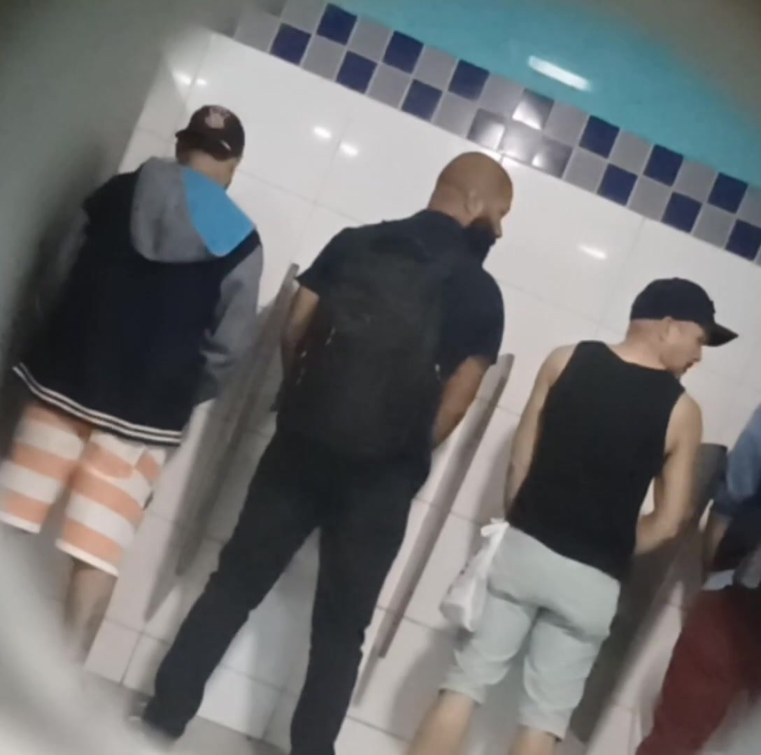 public bathroom play hot asf - video 2