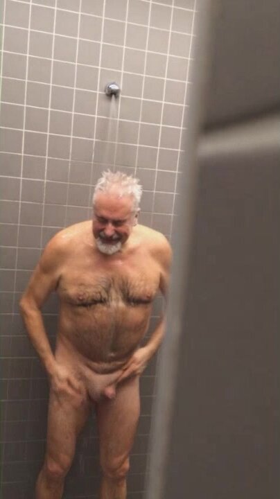 Bearded daddy in locker room - video 56