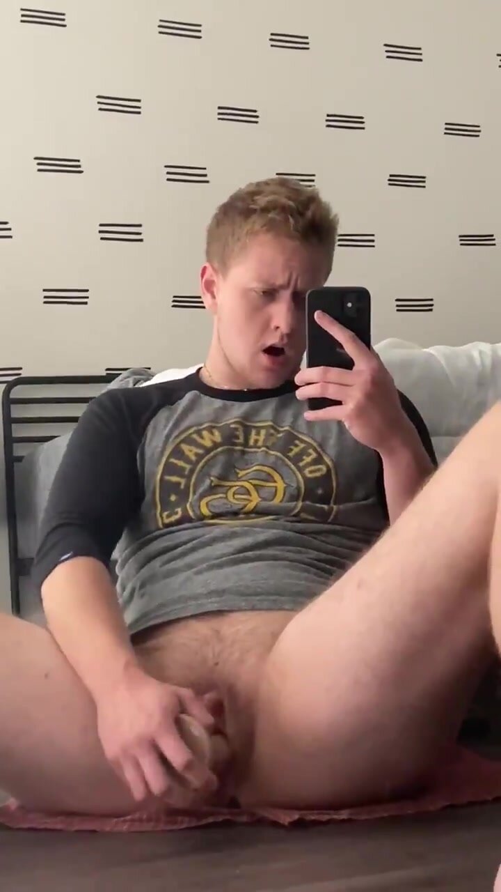 FTM Porn: trans boy fucks his pussy with dildo - ThisVid.com