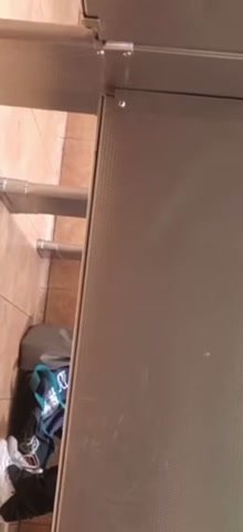 Woman pooping understall - video 2