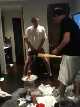 Bare balls busted with a baseball bat (Lost video 13)