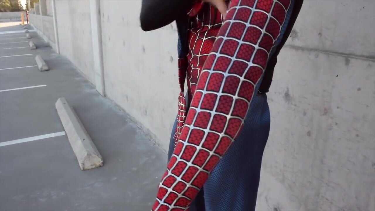 Spiderman: Double layer spandex