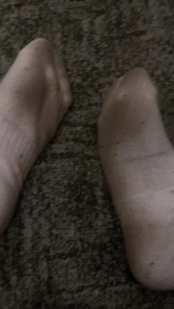 Dirty white socks - video 3