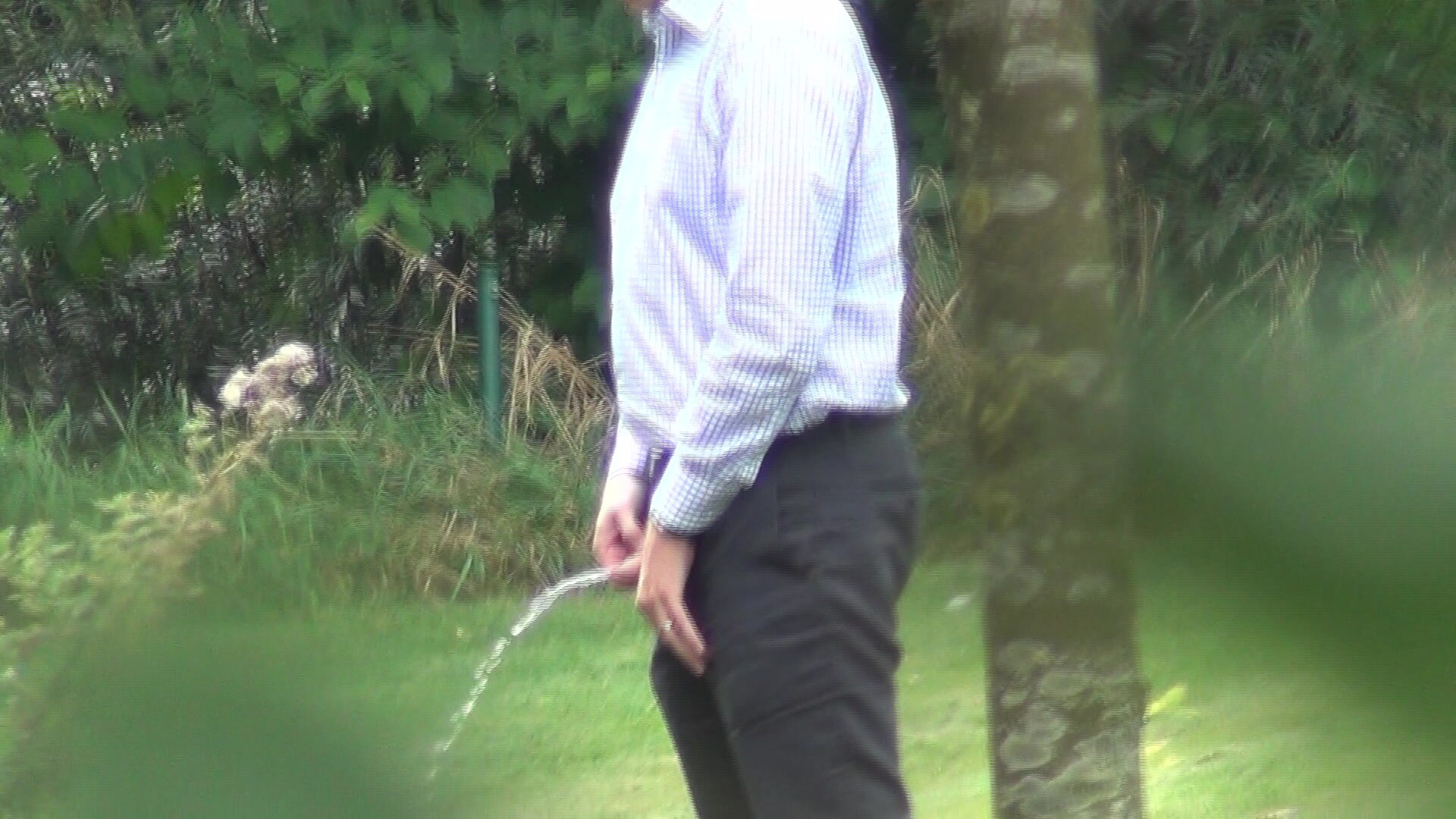 Trucker Caught Peeing 2012 August 152