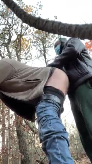 GAY DOGGING IN THE WOODS STRANGERS FUCK