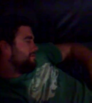 Peeing his pants passed out