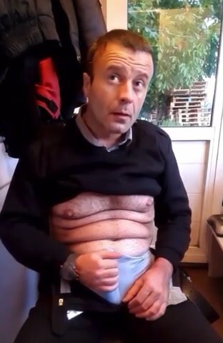 Turkish security show cock and jerk off (no cum)