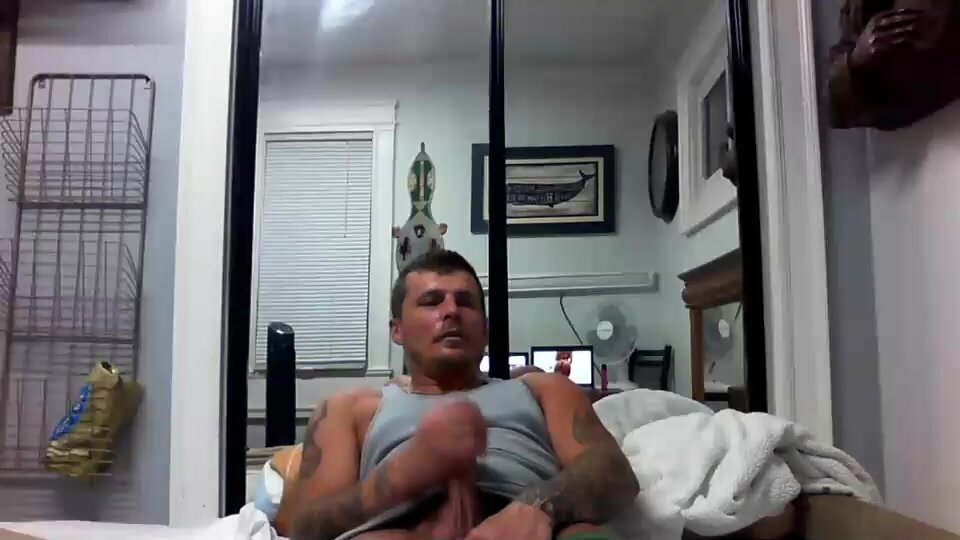 Sexy tattooed  man