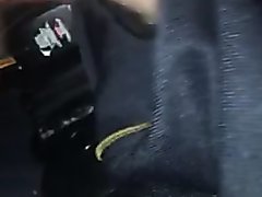 Cop jerking it in the Car  2