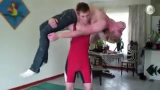 hot guys fighting - video 2